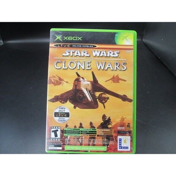 Star Wars‎ The Clone Wars + Tetris Worlds (Original Xbox) CIB - Picture 1 of 11